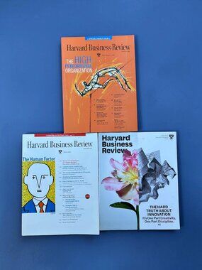 Harvard Business Review Magazines (Lot Of 3) 2005+ 2019